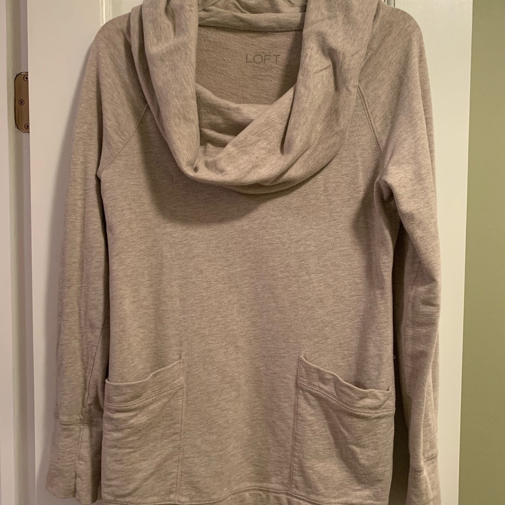 Ann Taylor loft cowl neck sweater